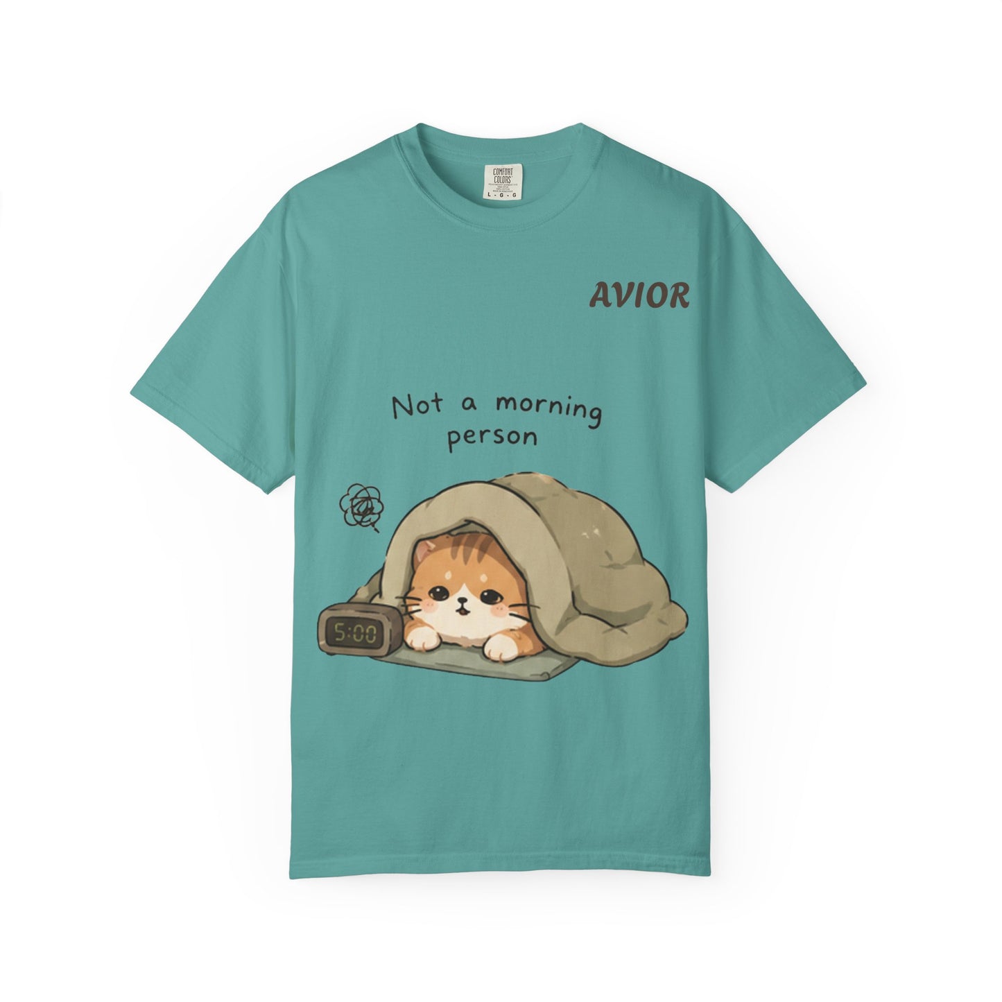 Not a Morning Person — Cozy Cat Tee