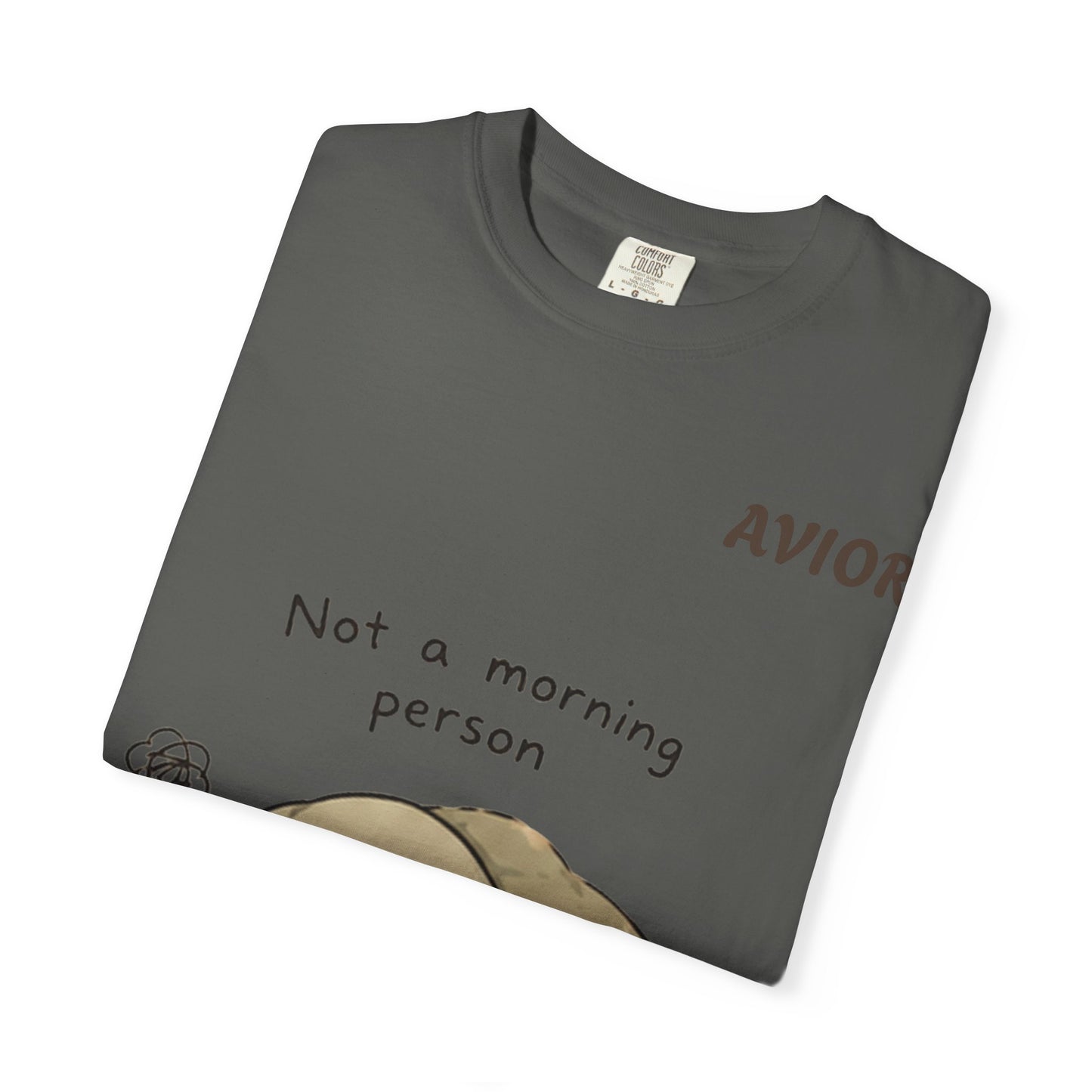 Not a Morning Person — Cozy Cat Tee