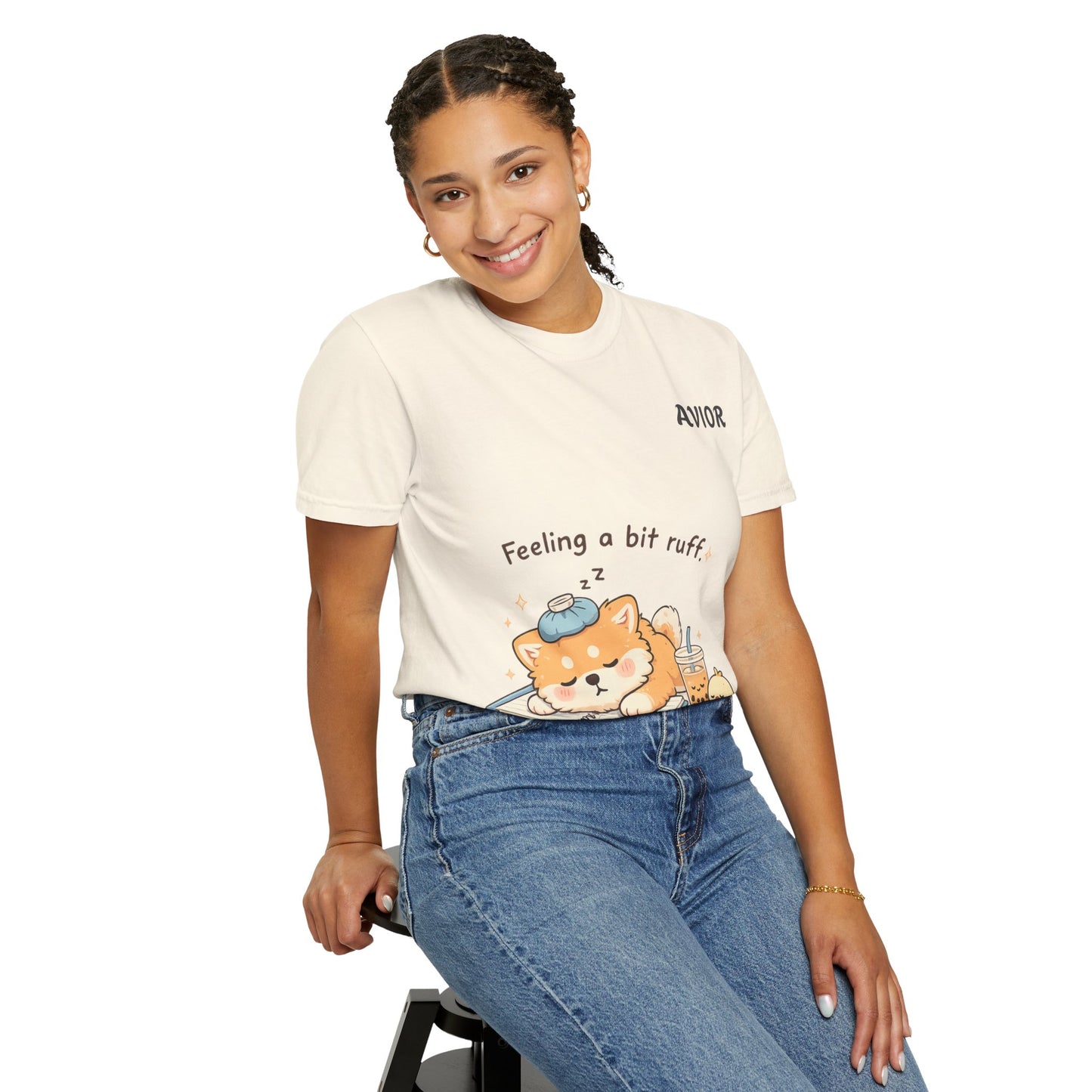 Feeling Ruff Tee — Cozy Shiba Graphic