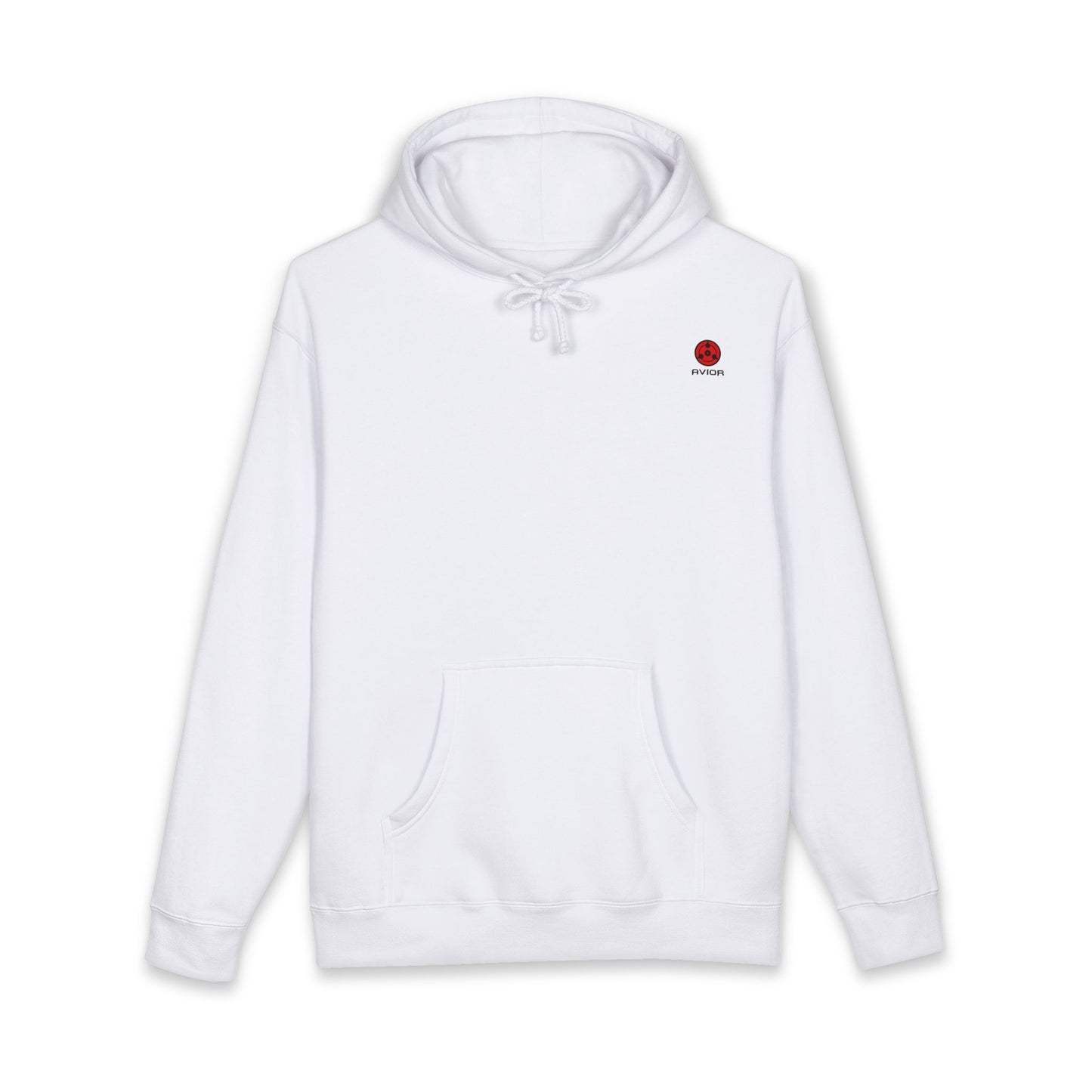 Hoodie — Dark Spiral Anime Hoodie with Red Vortex Back Print