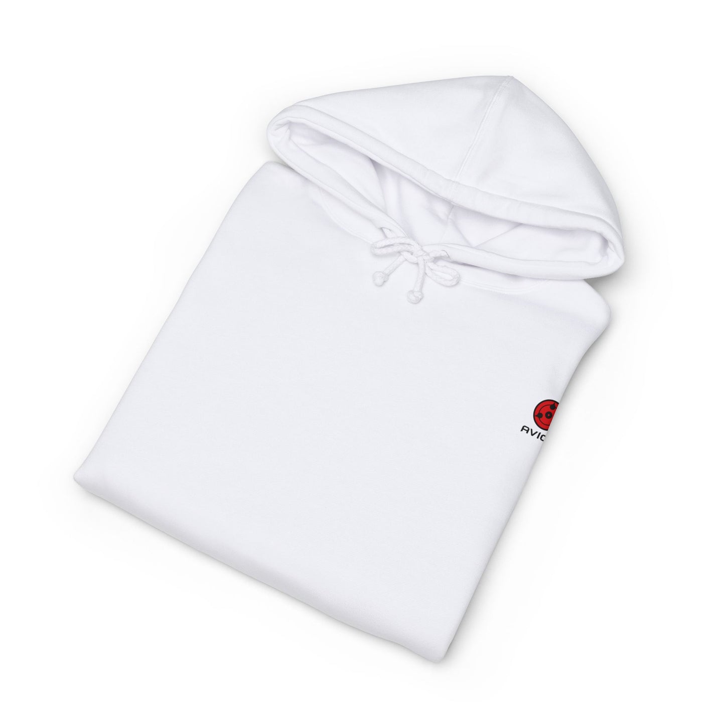 Hoodie — Dark Spiral Anime Hoodie with Red Vortex Back Print