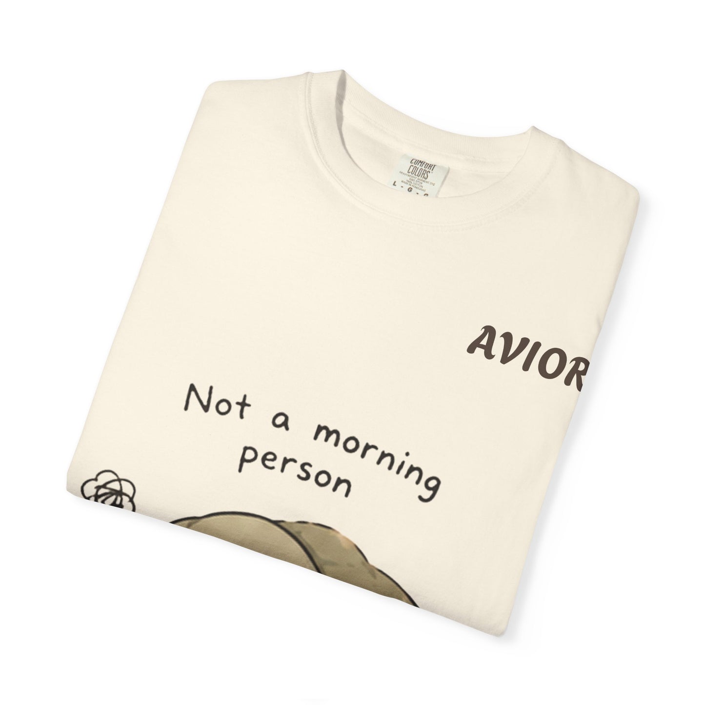 Not a Morning Person — Cozy Cat Tee
